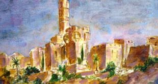 תפילה למולד אלול מפי הגה"צ הרב אליעזר ברלנד שליט"א - הציור באדיבות הרב יהושע וייסמן שיחי'