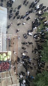 הגה"צ הרב אליעזר ברלנד שליט"א בדרך לקיבוץ הקדוש והגדול באומן תשע"ח