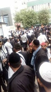 הגה"צ הרב אליעזר ברלנד שליט"א בדרך לקיבוץ הקדוש והגדול באומן תשע"ח