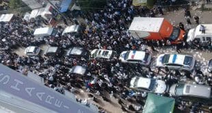 הגה"צ הרב אליעזר ברלנד שליט"א בדרך לקיבוץ הקדוש והגדול באומן תשע"חתשע"ח