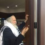 הגה"צ הרב אליעזר ברלנד שליט"א בדרך לקיבוץ הקדוש והגדול באומן תשע"ח