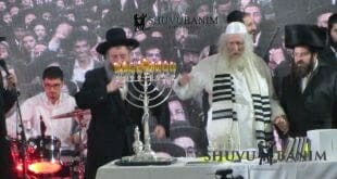 מעמד זאת החנוכה עם הגה"צ הרב אליעזר ברלנד שליט"א