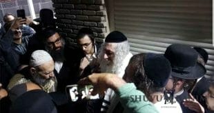 פגישה היסטורית בין הגה"צ הרב אליעזר ברלנד שליט"א להגה"צ הרב דב קוק מטבריה שליט"א