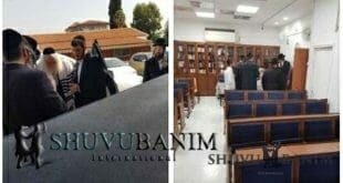 פגישה היסטורית בין הגה"צ הרב אליעזר ברלנד שליט"א לאדמו"ר ר' דוד אבוחצירא