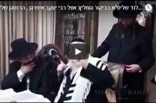 הגה"צ הרב אליעזר ברלנד שליט"א והמקובל הרב איפרגן הרנטגן בשיח שרפי קודש