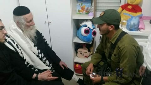 כ"ק הגה"צ הרב אליעזר ברלנד שליט"א - קבלת קהל