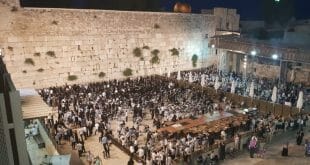 עצרת תפילה בכותל