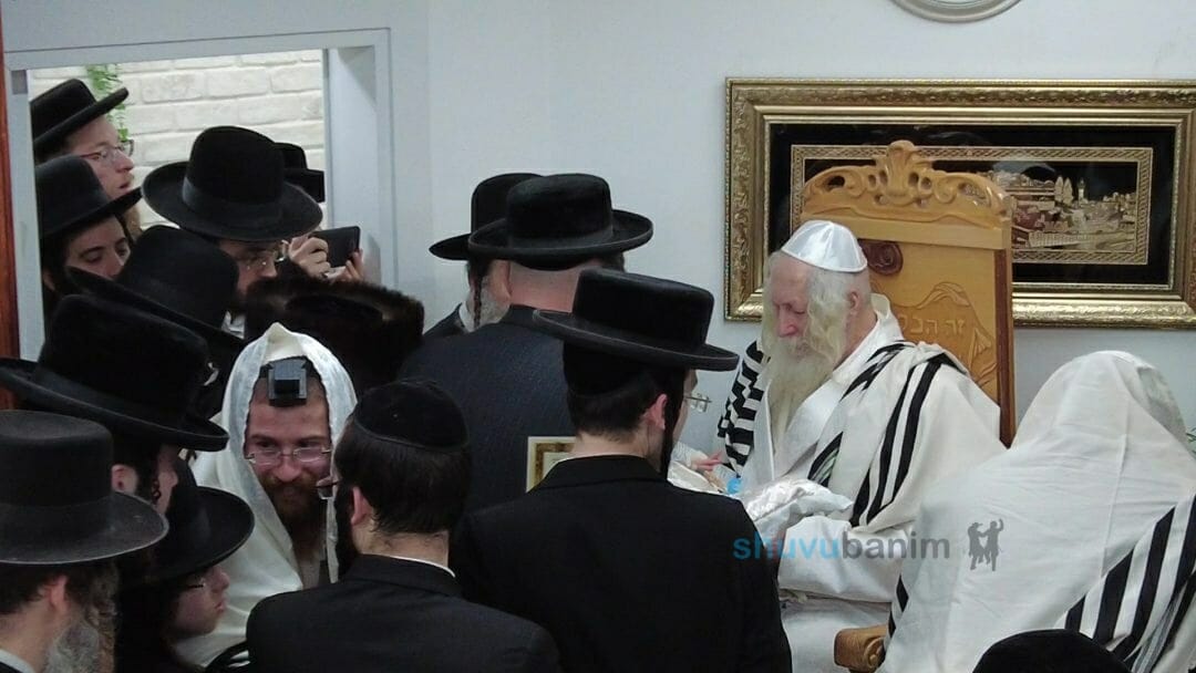 שמחת בית צדיקים – ברית לנינו של הגה"צ רבי אליעזר ברלנד שליט"א