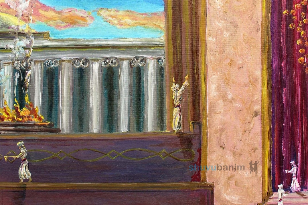 "אֵשׁ תָּמִיד תּוּקַד עַל הַמִּזְבֵּחַ לֹא תִכְבֶה" • טָהֳרָה אֲמִתִּית ע"י טִפָּה מֵהַצַּדִּיק • פרשת צו – פרה מהגה"צ רבי אליעזר ברלנד שליט"א